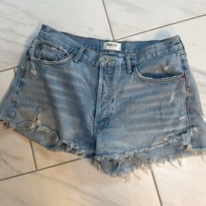 Agolde Parker denim shorts